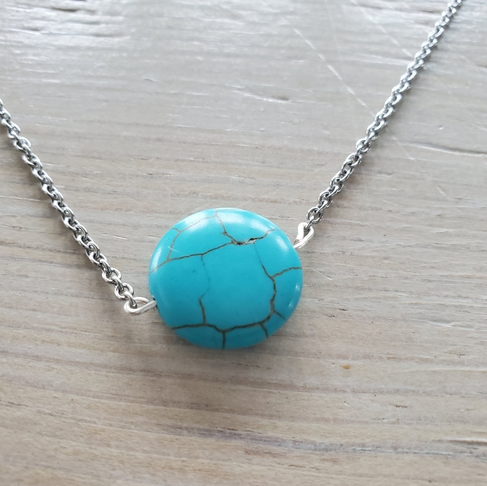 Devotionaluxe Howlite Necklace